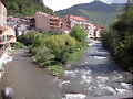 Confluencia de dos r&iacute;os en Ribes de Freser.