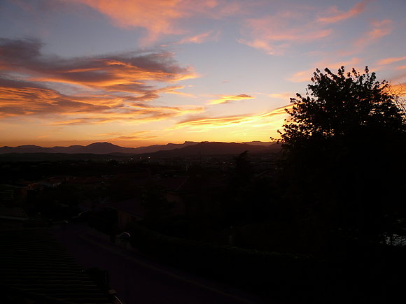 Con este cielo tan bonito.....