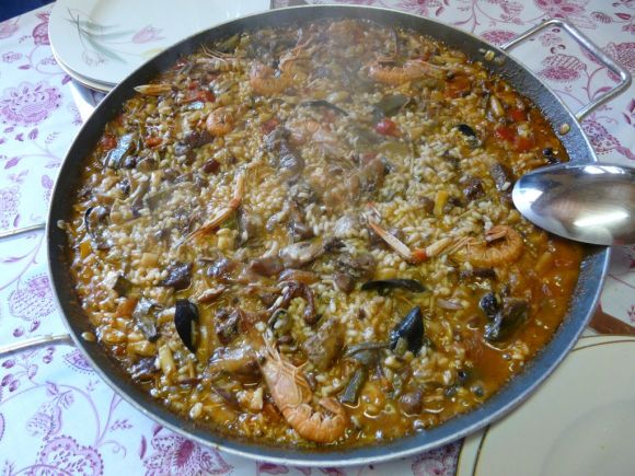paella casera