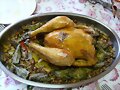 pollo de casa