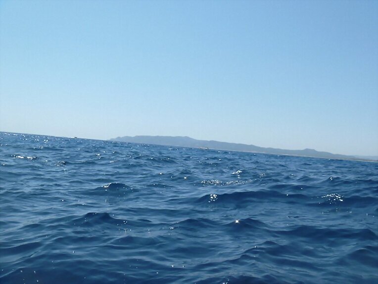Mar azul...
