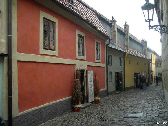 la calle del oro, donde vivio Kafka
