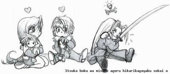Sephirot quiere a ... ¿eh?
