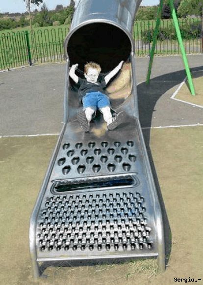 Vivan los parques infantiles !!