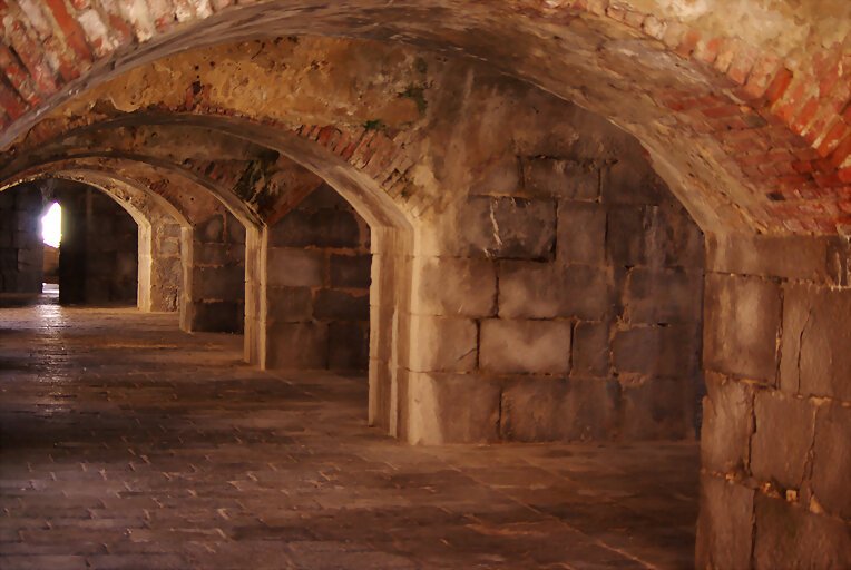 Fuerte de San Carlos. Interior.