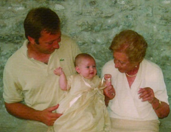 Antonio, Blanca y mi abuela Gloria