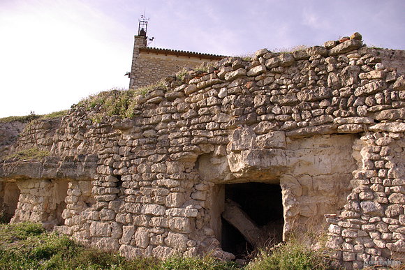 Casas-cuevas en Trigueros del Valle