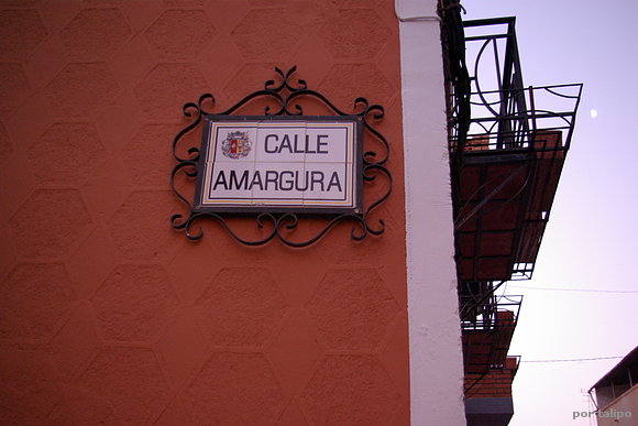 Qué pena de calle!