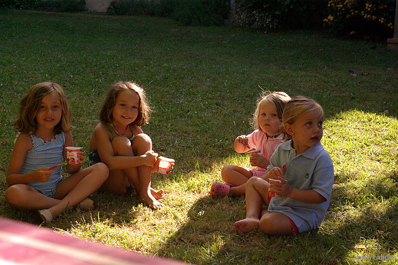 Blanca, Rocío, Carmen y Sofía