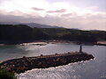 El espig&oacute;n del puerto (Luarca)