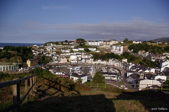 Luarca desde San Roque