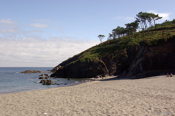 La playa de Navia