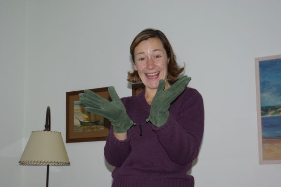 Son unos guantes