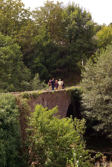 En el Puente sobre el Río Esva