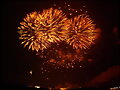 Van varias de fuegos artificiales