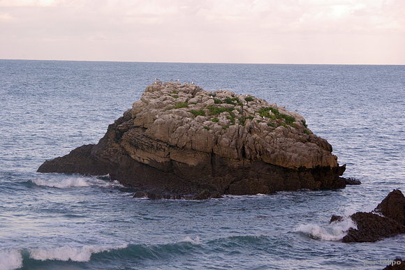 El Peñón de Pombera en Noja (Cantabría)