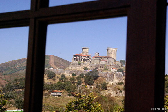Desde el parador de Monterrei, en Verín,Ourense