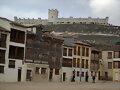 La Plaza del Coso, en Pe&ntilde;afiel (Va)