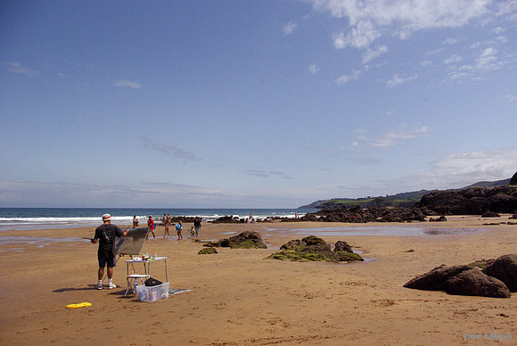 Playa de La Isla, Asturias