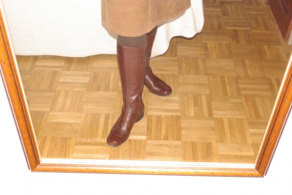 Las botas marrones