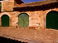Tres puertas verdes, tres