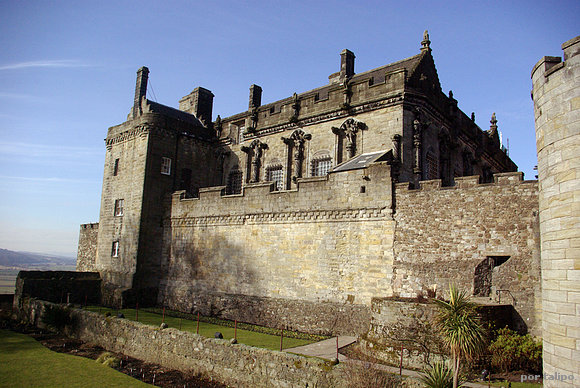 Otra fachada del castillo de Stirling