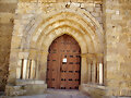 Portada g&oacute;tica de la Iglesia de San Vicente M&aacute;rtir