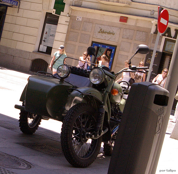 Con el sidecar