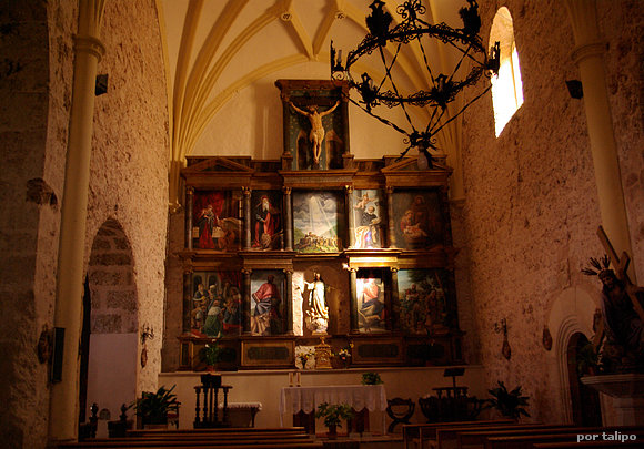 Retablo de la Iglesia de la Asunción, en Hornos