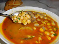 Garbanzos con almejas