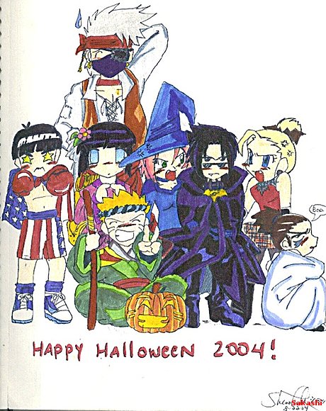 Halloween en Naruto