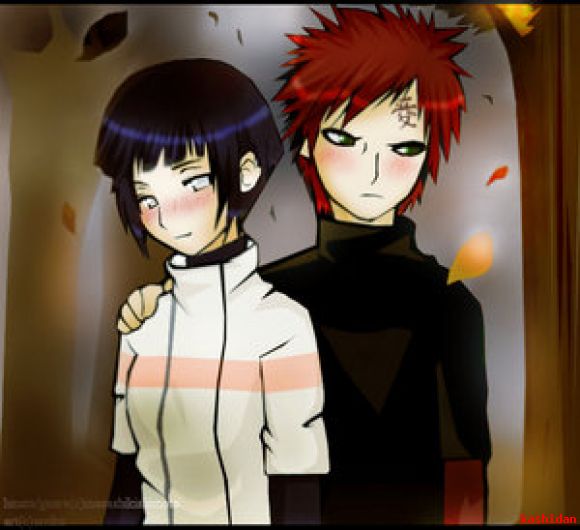 gaara y hinata