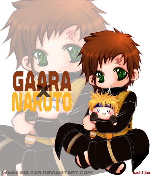 gaara del desierto * naruto uzumaki