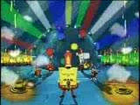 BOB ESPONJA Y SU BANDA ANTANDO EL INTRO DE DBZ