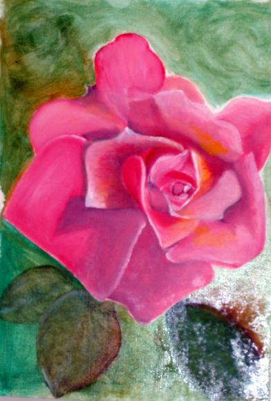 "rosa" oleo