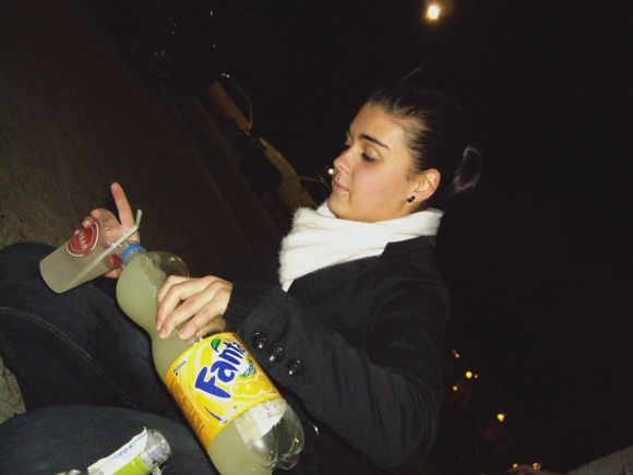 Y esos botellones..