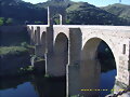 vistas del puente del Alcantara caceres