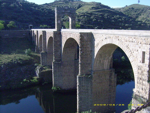 vistas del puente del Alcantara caceres