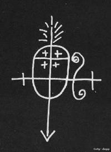 firma de la santa muerte