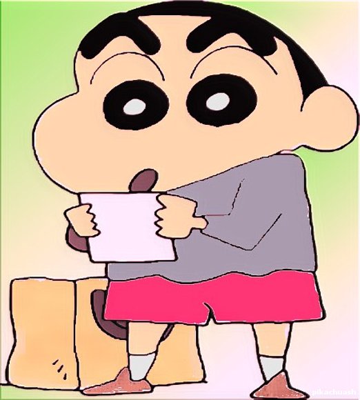 shin-chan de compras