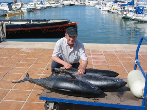 Llegada al club nautico de Denia