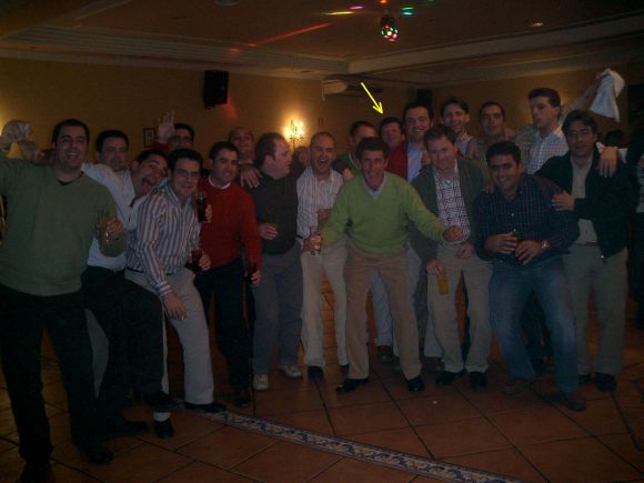 Los chicos y un espontáneo
