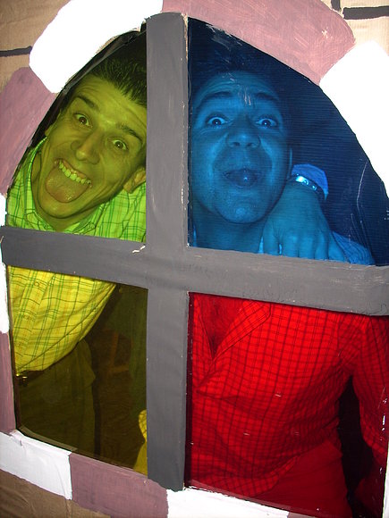 Roque y Campu haciendo de las suyas