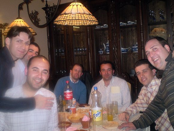 En casa de Marce y Gema