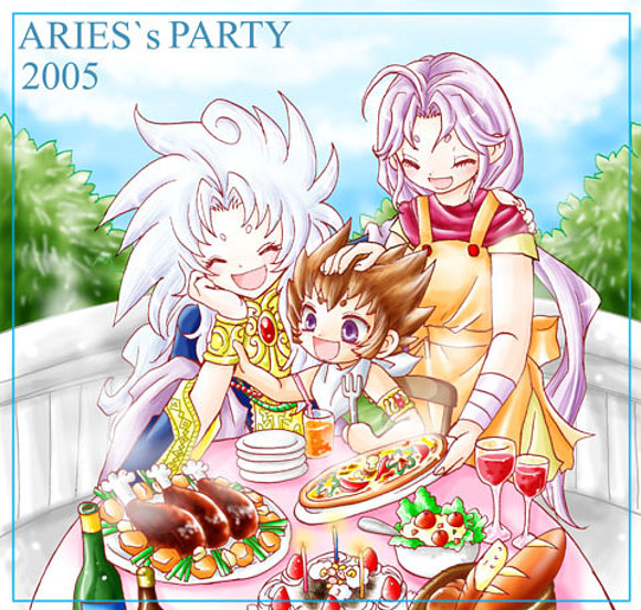 Shion, Mu y Kiki
