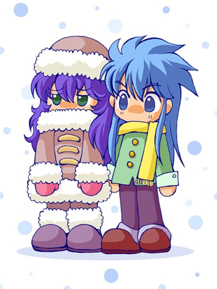 El duo dinamico: Milo y Camus
