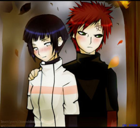 gaara y hinata