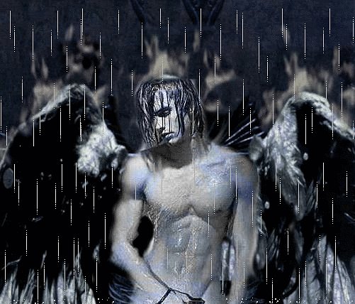 ANGEL BAJO LA LLUVIA