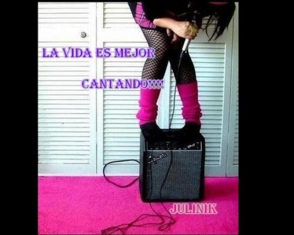 la vida es mejor cantando