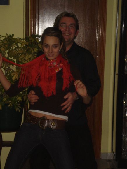ROCIO Y YO BAILANDO EN MI KASA